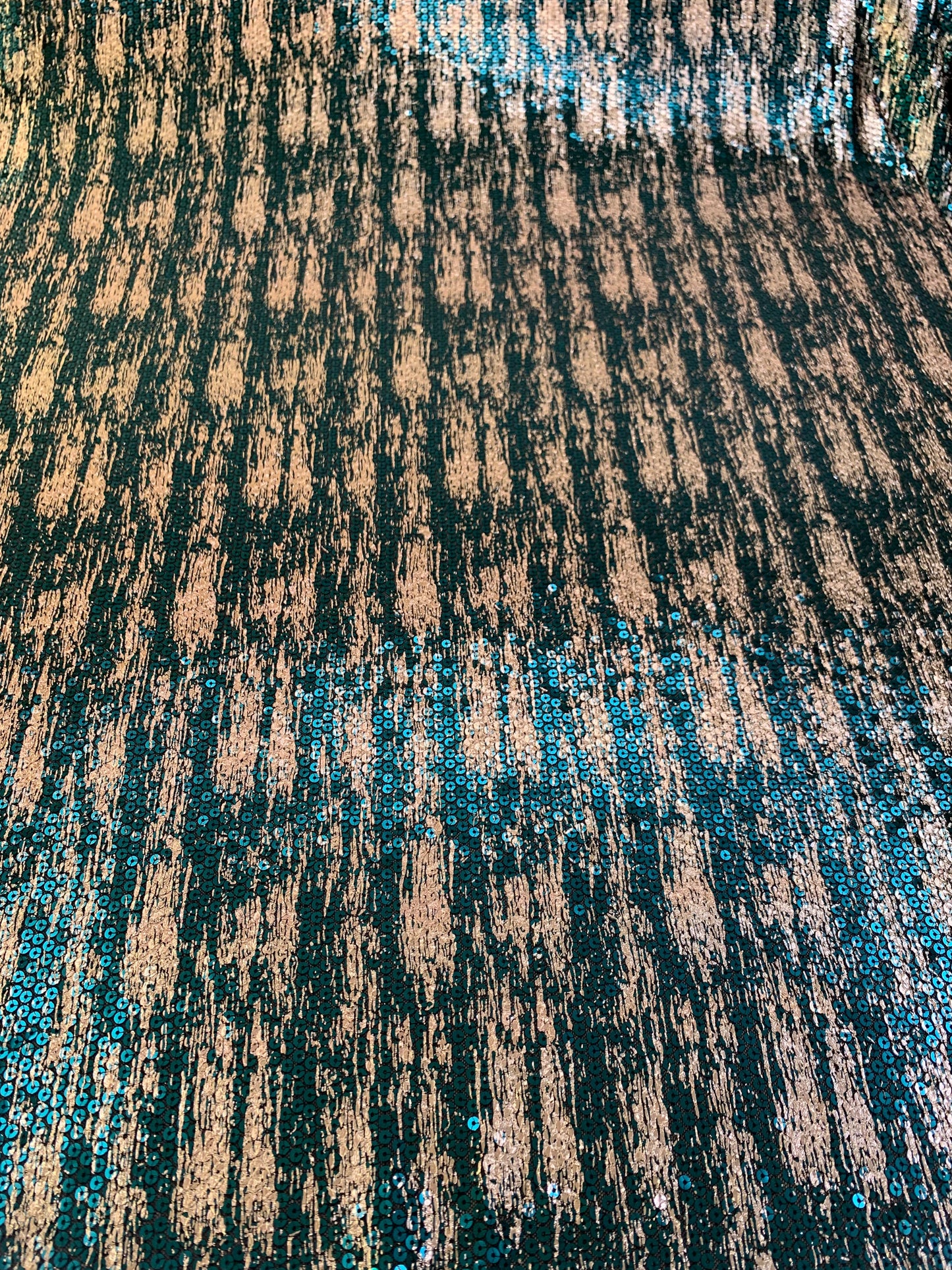 Medussa Sequin on Net Strechable 56" Fabric