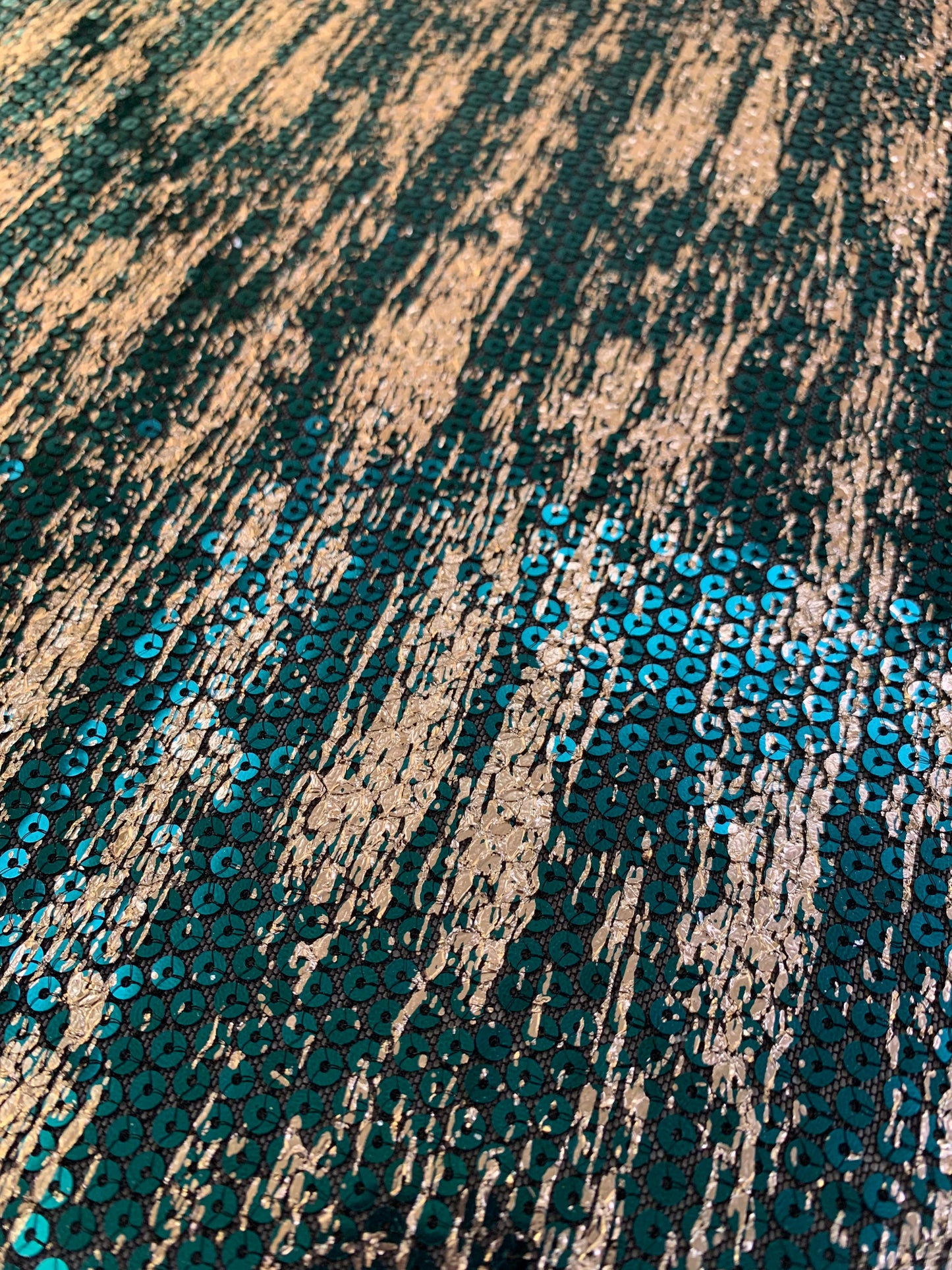 Medussa Sequin on Net Strechable 56" Fabric