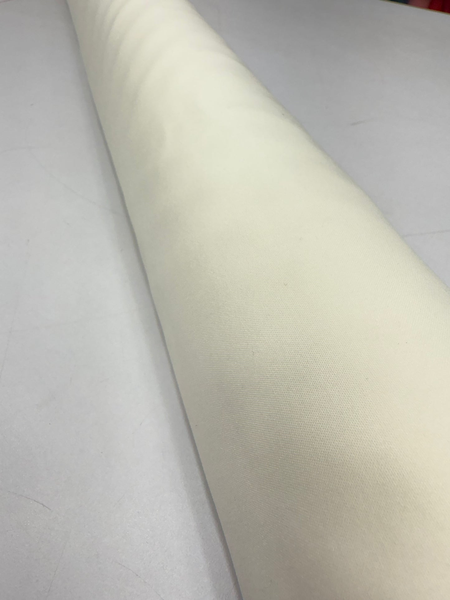 Cream Polyester 36" Fabric