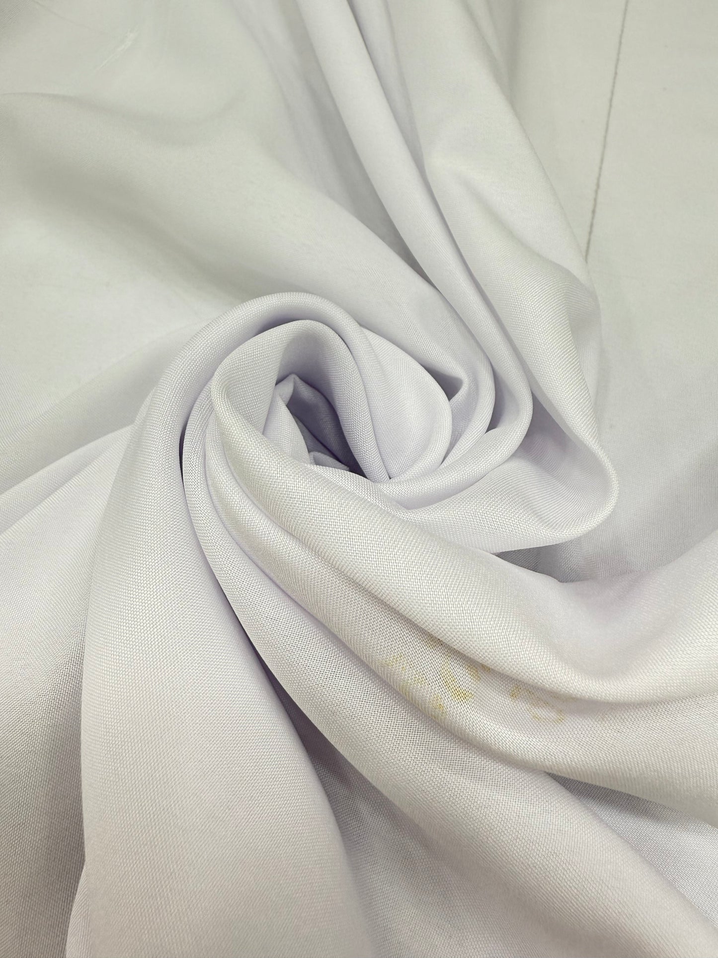 White Polyester 36" Fabric