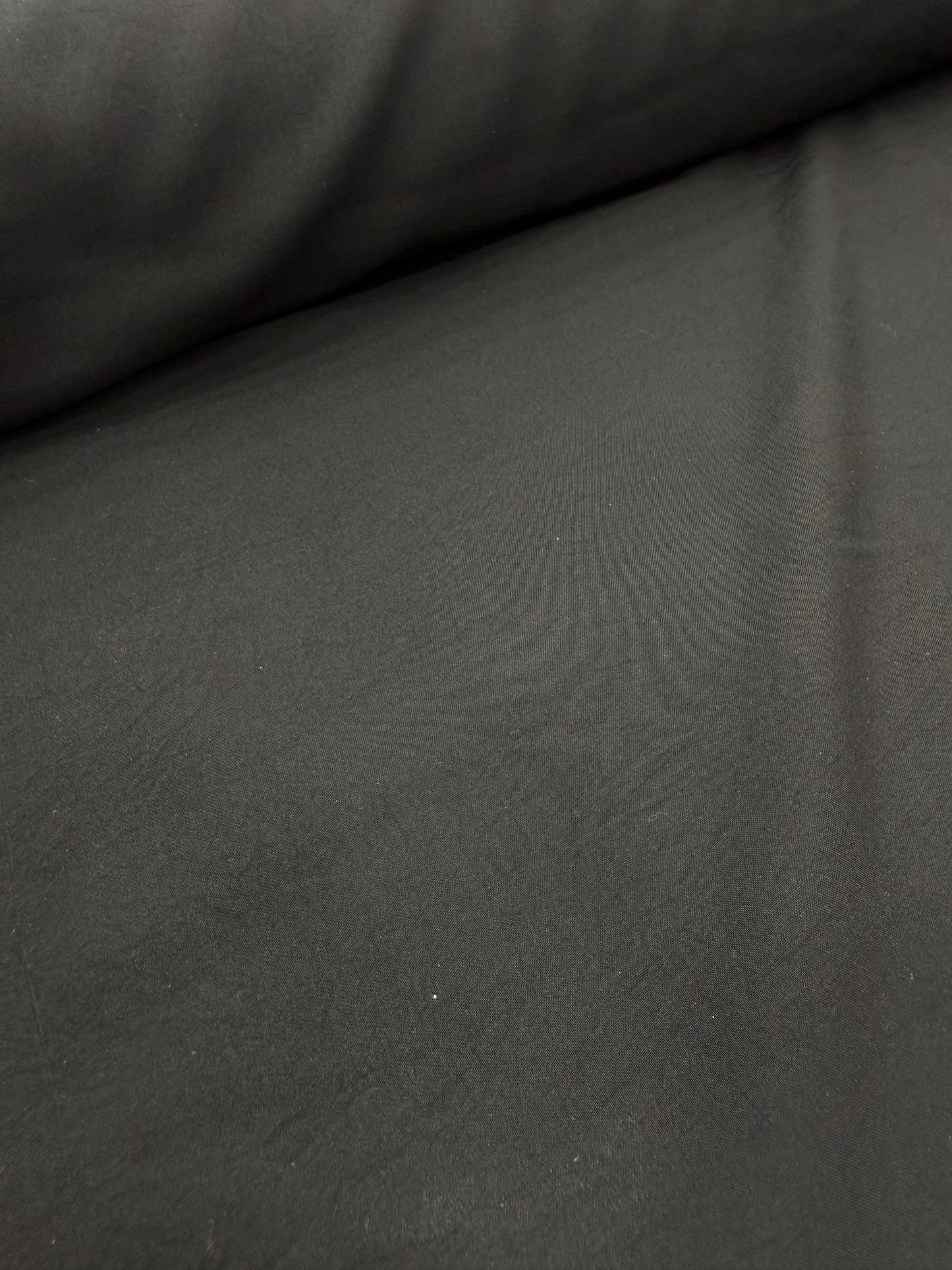 Black Polyester 36" Fabric