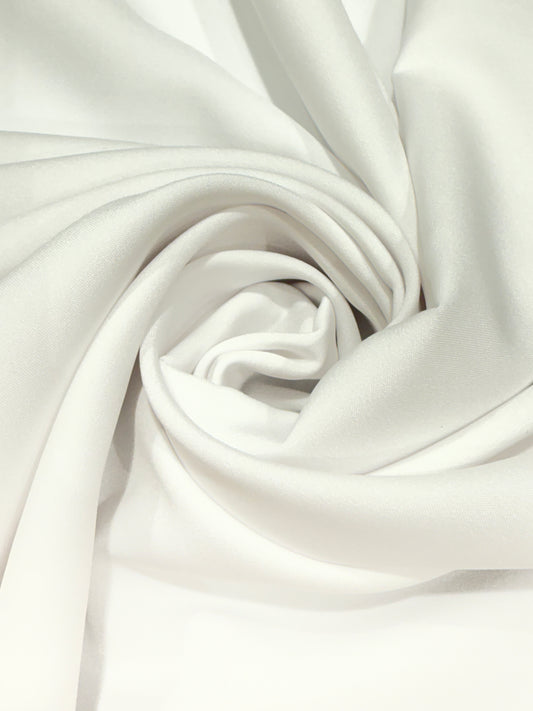 White Butter Crepe 44" Fabric