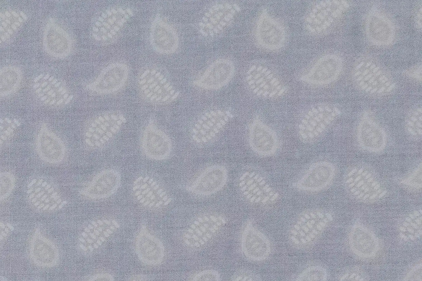 Cotton Self Design Emboss Leaves Fabric