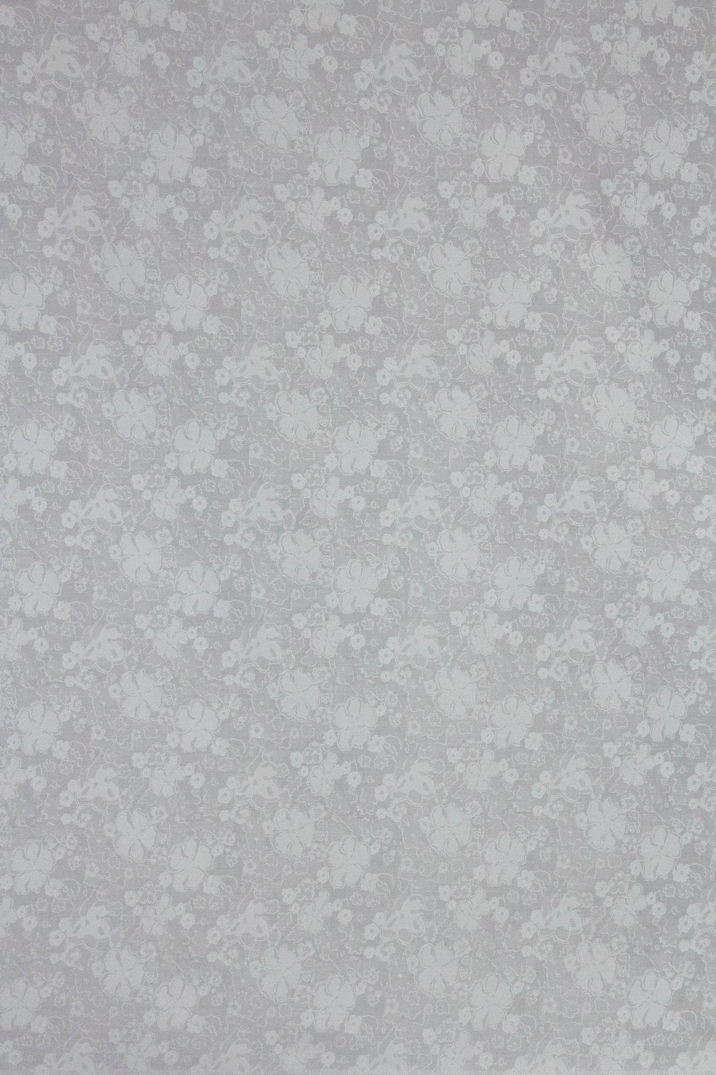 Cotton Self Design Emboss Floral Fabric