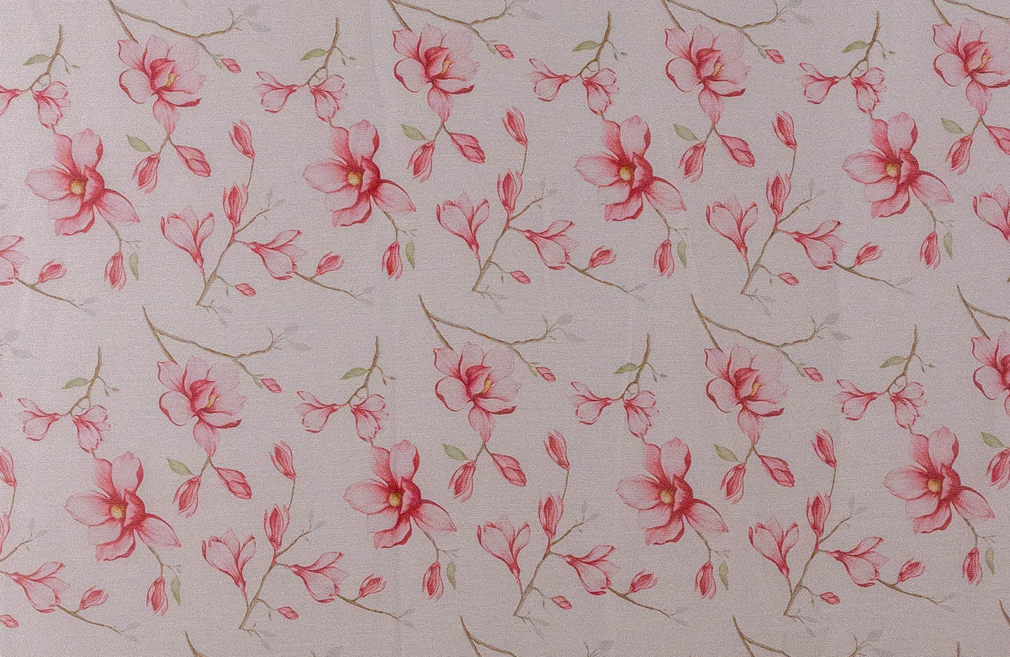 Emerald Chiffon Cherry Blossom Peach SC 58" Fabric