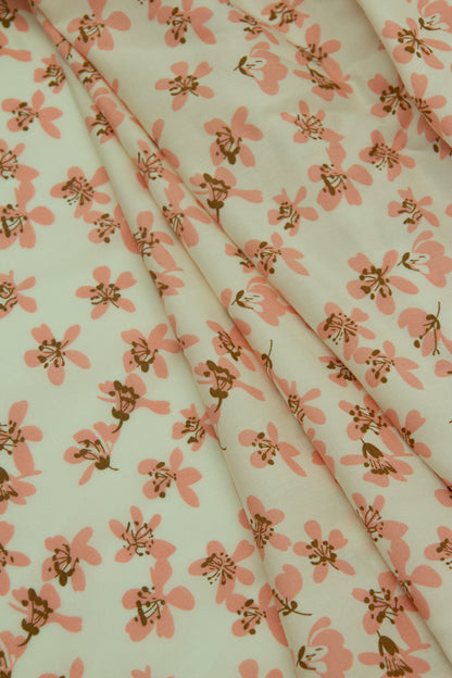 Cherry Blossom Print 58"Fabric