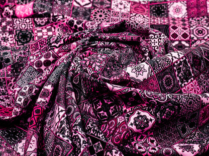 BSY Printed Japanese Pink 58" Fabrics