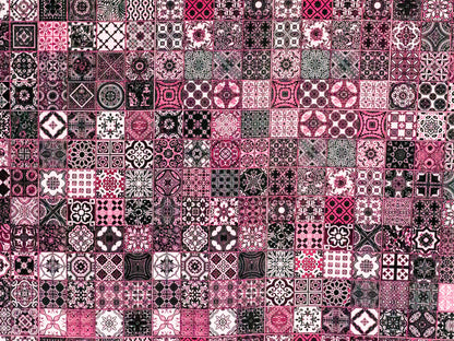 BSY Printed Japanese Pink 58" Fabrics