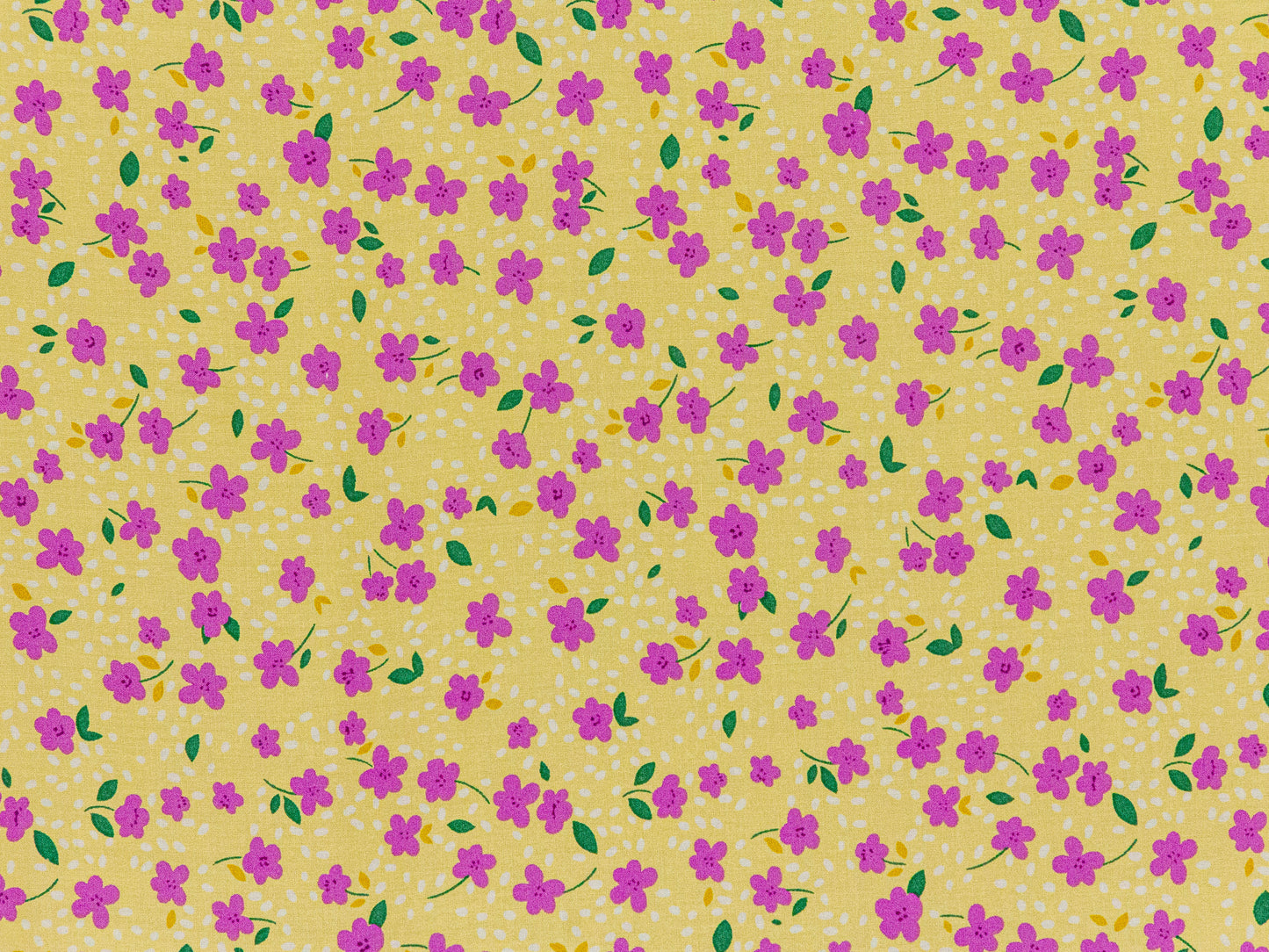 Purple Floral Prints 58"Fabric