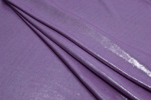 Bianca Knitted Fabric Strechable Lilac 58" ( Imported Fabric)