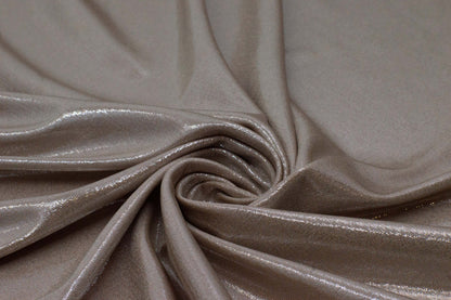 Bianca Knitted Fabric Strechable Taupe 58" ( Imported Fabric)