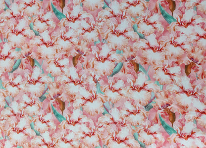 Peach FLoral Fabric