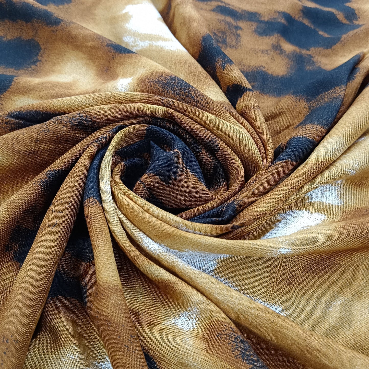 Abstract Mud 58"Fabric