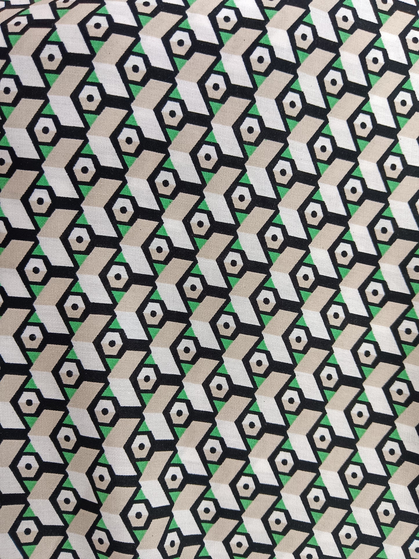 Geometric print 58"Fabric