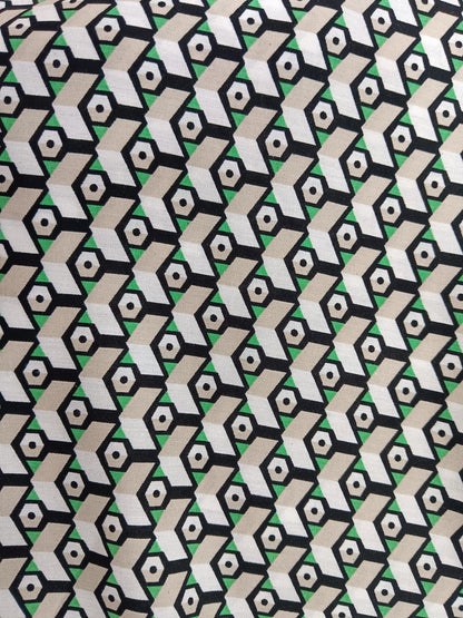 Geometric print 58"Fabric