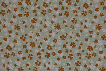 Maple Leaf Print 58"Fabric