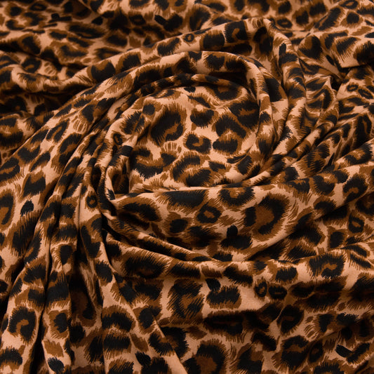 Rayon Cheetah Print 58"Fabric