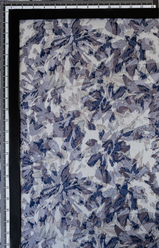 Navyblue Deepgrey Bolwell Brocade  54"Fabric